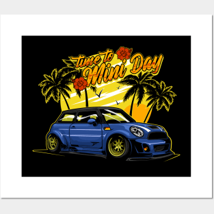 Time To Mini Day Cooper Posters and Art